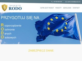 Podgląd https://www.opiekunrodo.pl