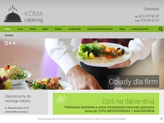 Podgląd komacatering.pl