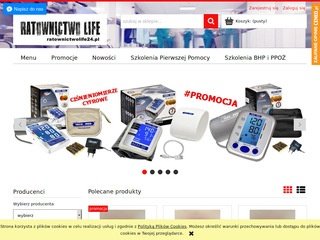 Podgląd https://www.ratownictwolife24.pl