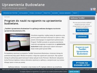 Podgląd uprawnieniabudowlane.info