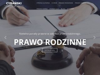 Podgląd https://www.adwokat-cyranski.com