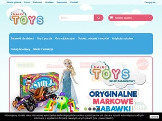 Podgląd https://malectoys.pl