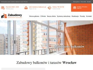 Podgląd https://zabudowy-balkonowe.pl