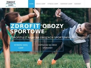 Podgląd https://zdrofit.camp