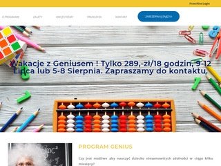 Podgląd geniuswilanow.pl