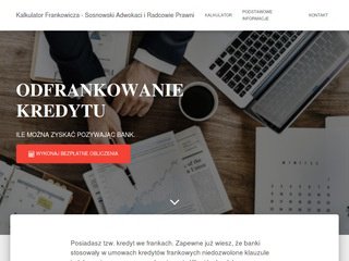 Podgląd https://kalkulatorfrankowicza.pl