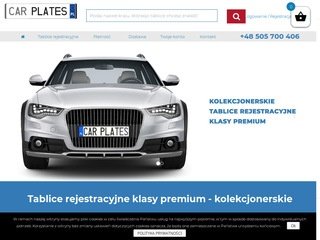 Podgląd https://www.carplates.pl