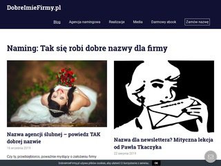 Podgląd https://dobreimiefirmy.pl