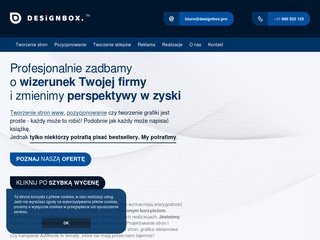 Podgląd https://designbox.pro