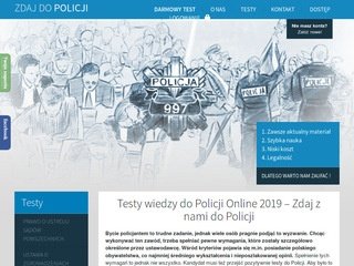 Podgląd zdajdopolicji.pl