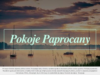 Podgląd https://www.pokojepaprocany.pl