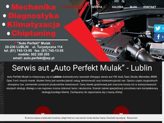 Podgląd autoperfektmulak.pl