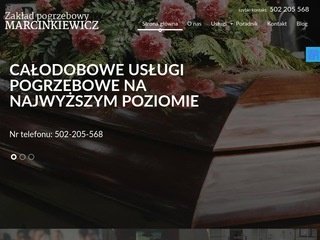 Podgląd marcinkiewicz-pogrzeby.pl