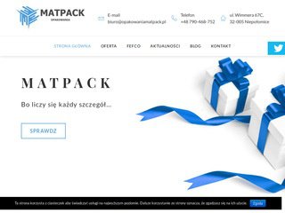 Podgląd opakowaniamatpack.pl