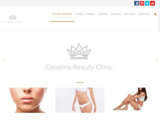 Podgląd carolinabeautyclinic.pl