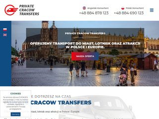 Podgląd https://www.cracowtransfers.com