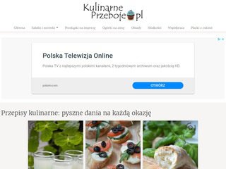 Podgląd https://kulinarneprzeboje.pl