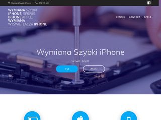 Podgląd https://wymianaszybkiiphone.pl