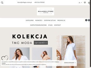 Podgląd https://www.milagro-store.pl