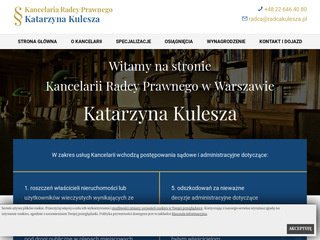 Podgląd https://www.radcakulesza.pl