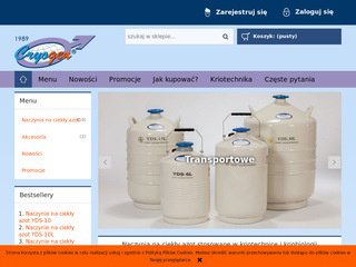 Podgląd cryogenshop.pl