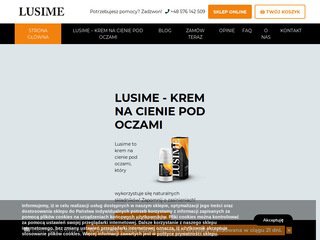 Podgląd https://lusime.pl