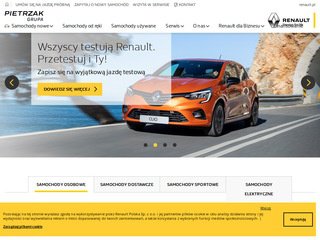 Podgląd https://pietrzak.renault.pl