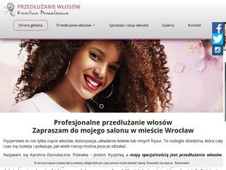 Podgląd przedluzaniewlosowkd.pl