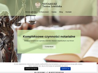 Podgląd notariusz-lewinska.pl