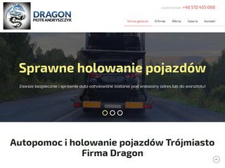 Podgląd https://www.dragon-premium-autolaweta.pl