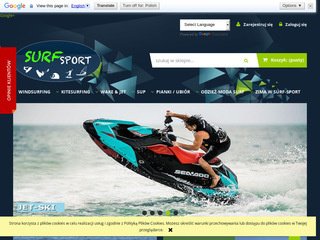 Podgląd https://www.surf-sport.com