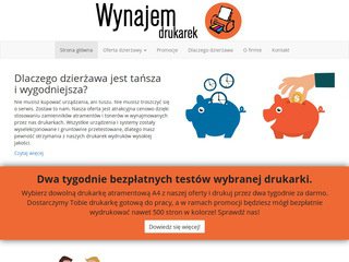 Podgląd wynajemdrukarek.com