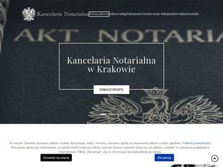 Podgląd kancelarianotarialnakrakow.com.pl