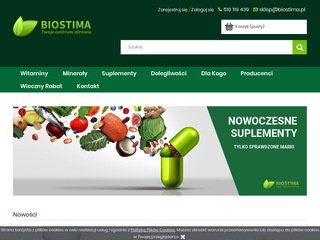 Podgląd https://biostima.pl