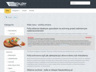 Podgląd https://www.naszeokleiny.pl