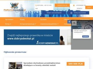 Podgląd https://platformainwestora.pl