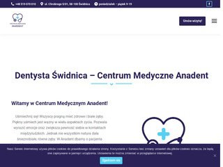 Podgląd https://centrumanadent.pl