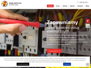 Podgląd uslugielektryczne-krystian.pl