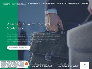 Podgląd https://adwokacigliwice.pl