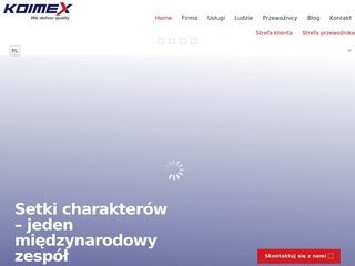 Podgląd https://koimex.pl