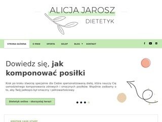 Podgląd https://alicjajarosz.pl