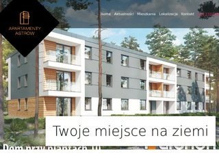 Podgląd https://apartamentyastrow.pl/