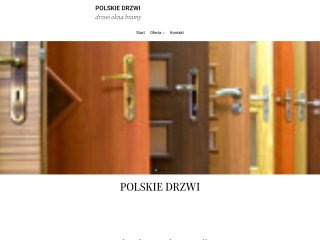 Podgląd https://polskiedrzwi.eu