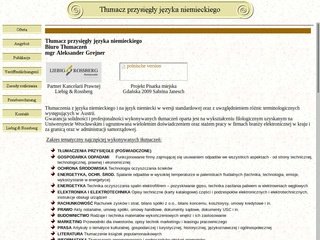 Podgląd tlumacz-uebersetzer.com