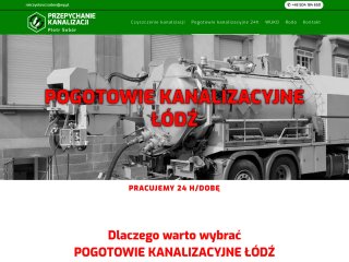 Podgląd https://przepychanie-kanalizacji.com.pl/pogotowie-kanalizacyjne-lodz/