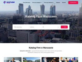 Podgląd Katalog Firm Warszawa - Firmy Warszawa