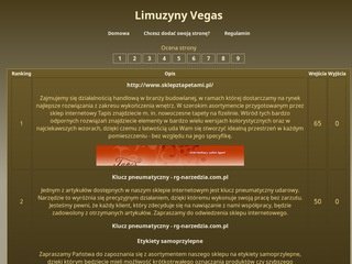 Podgląd limuzyny-vegas.pl