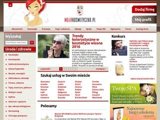 Podgląd mojakosmetyczka.pl