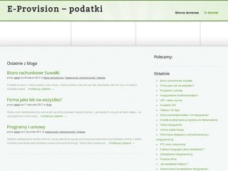 Podgląd e-provision.pl