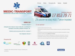 Podgląd medic-transport.pl